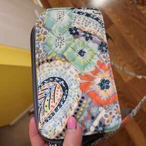 Vera Bradley Multicolor Quilted Crossbody All In One